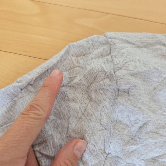 SKIMS mens size large long sleeve heathered grey tee top - Picture 7 of 11